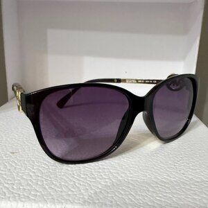 Michael Kors Oversized Sunglasses Black Gold